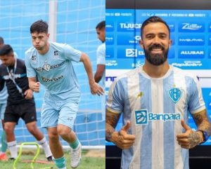 Volantes titulares da equipe ganham concorrente - Crédito: Jorge Luís Totti/Márcio Melo/Paysandu