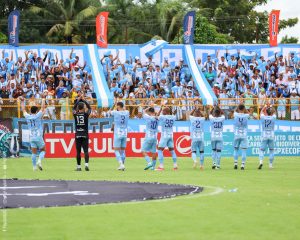 Jogadores do Lobo exaltam torcida - Crédito: Jorge Luís Totti/Paysandu