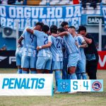Equipe bicolor em campo - Crédito: Jorge Luís Totti/Paysandu