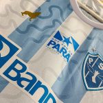 Camisa bicolor utilizadas nas partidas iniciais da temporada - Crédito: Marcio Melo/Paysandu