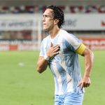 Atacante Nicolas, titular do Lobo - Crédito: Jorge Luís Totti
