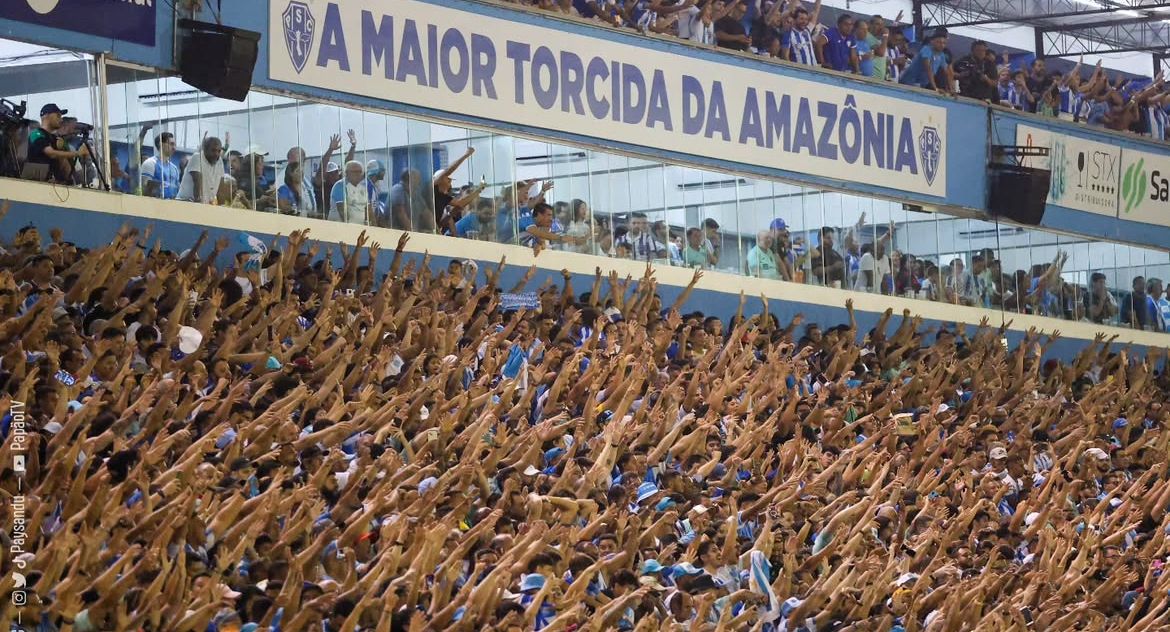 Ninguém ficou de fora! Paysandu registra recorde de público