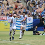 Paysandu atropela o Manaus na Arena da Amazônia. Foto: Jorge Luís Totti/Paysandu
