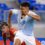 André Lima estreando contra o Capitão Poço pelo Parazão 2025 (Foto: Redes Sociais do jogador)