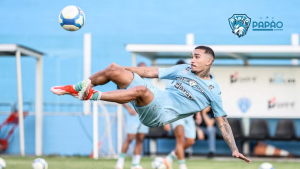 Ruan Ribeiro na curuzu - Foto: Matheus Vieira/Paysandu