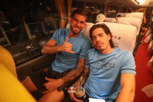 Quintana e Borasi (Foto: Jorge Luís Totti)