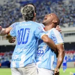 Edílson marcou o primeiro gol do Papão no Mangueirão. | Jorge Luís Totti/Paysandu