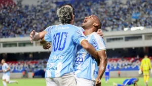 Edílson marcou o primeiro gol do Papão no Mangueirão. | Jorge Luís Totti/Paysandu