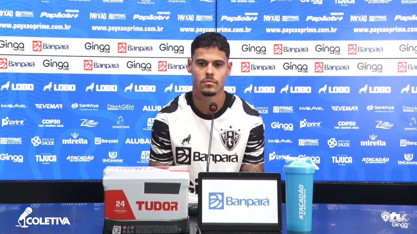 Paysandu: Luan Freitas projeta duelo contra o Remo: “É 90 minutos…”