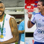 Cassiano em 2018 pelo papão e Nicolas em 2025