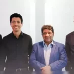 Ricardo Gluck Paul, Felipe Albuquerque, Ednaldo Rodrigues e Sérgio Papellin durante Conselho Técnico da Série B 2025. | Reprodução/Instagram FPF