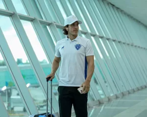 Nicolas em viagens pelo papão na Série B . (Jorge Luís Totti/Paysandu)