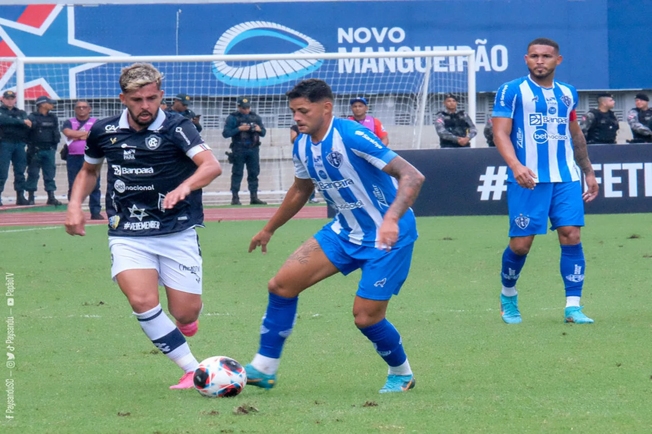 Paysandu x Remo: onde assistir e prováveis escalações