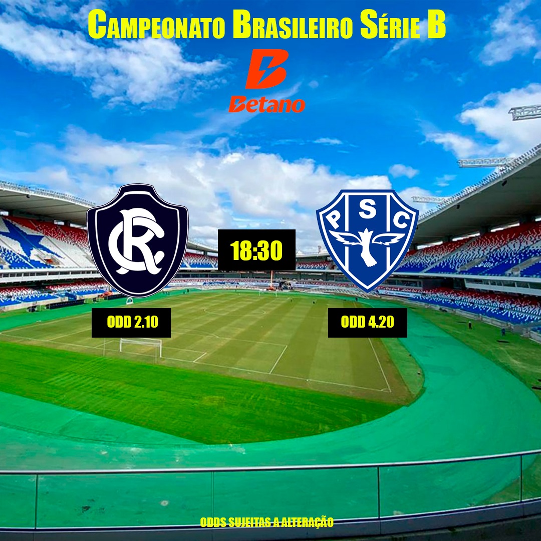 Prognóstico – Remo x Paysandu – Série B 2025