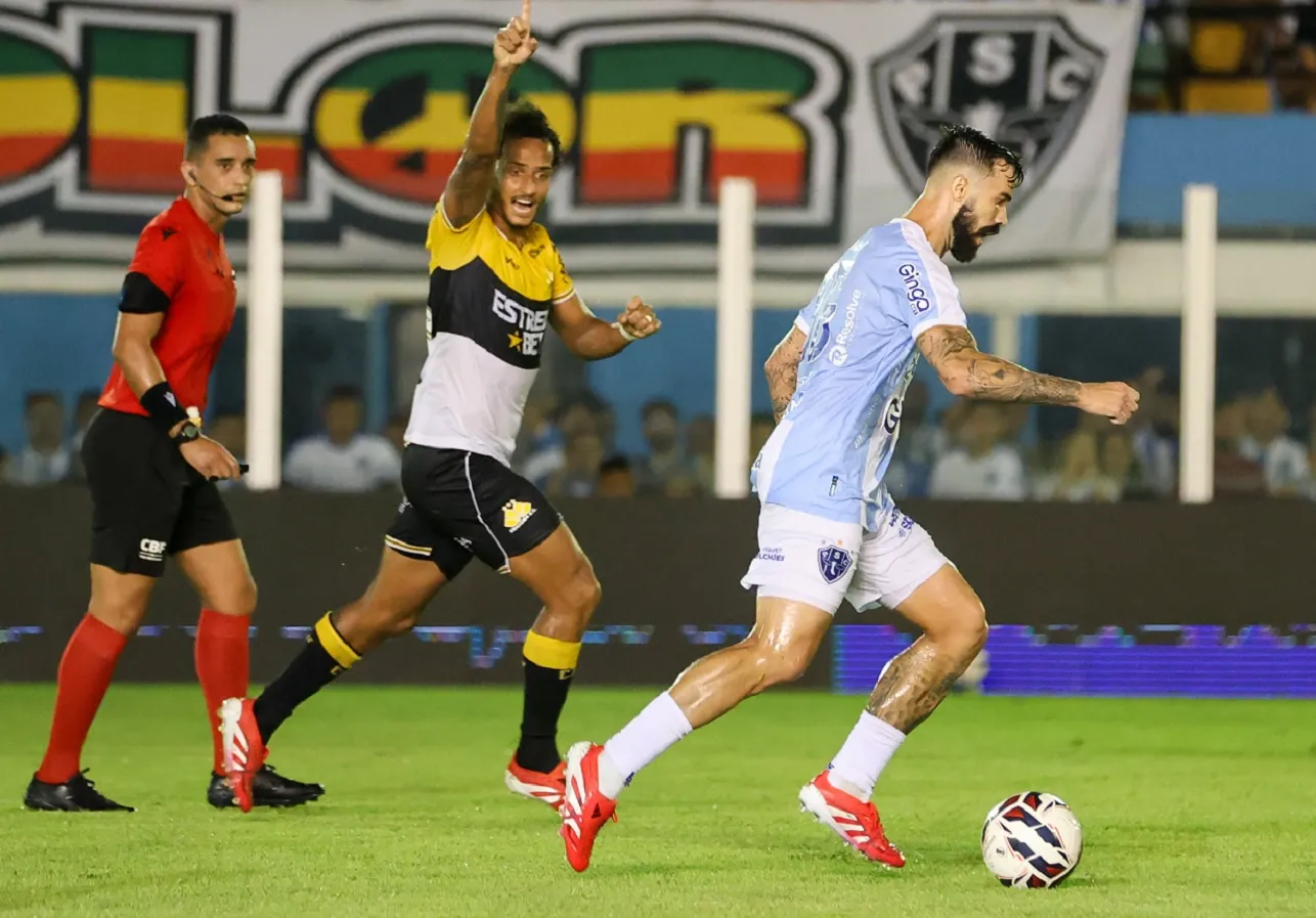 Paysandu perde para o Criciúma e se complica ainda mais na série B