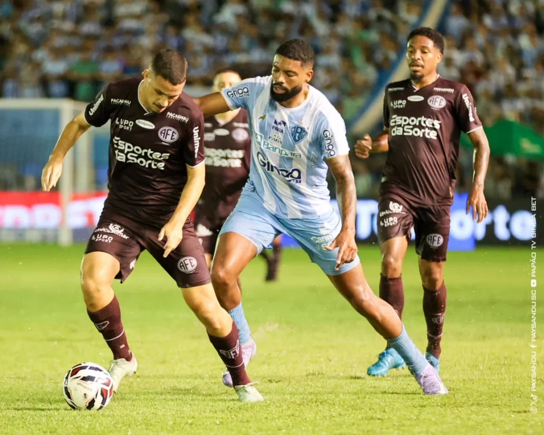 De virada, Paysandu vence a Ferroviária na série B