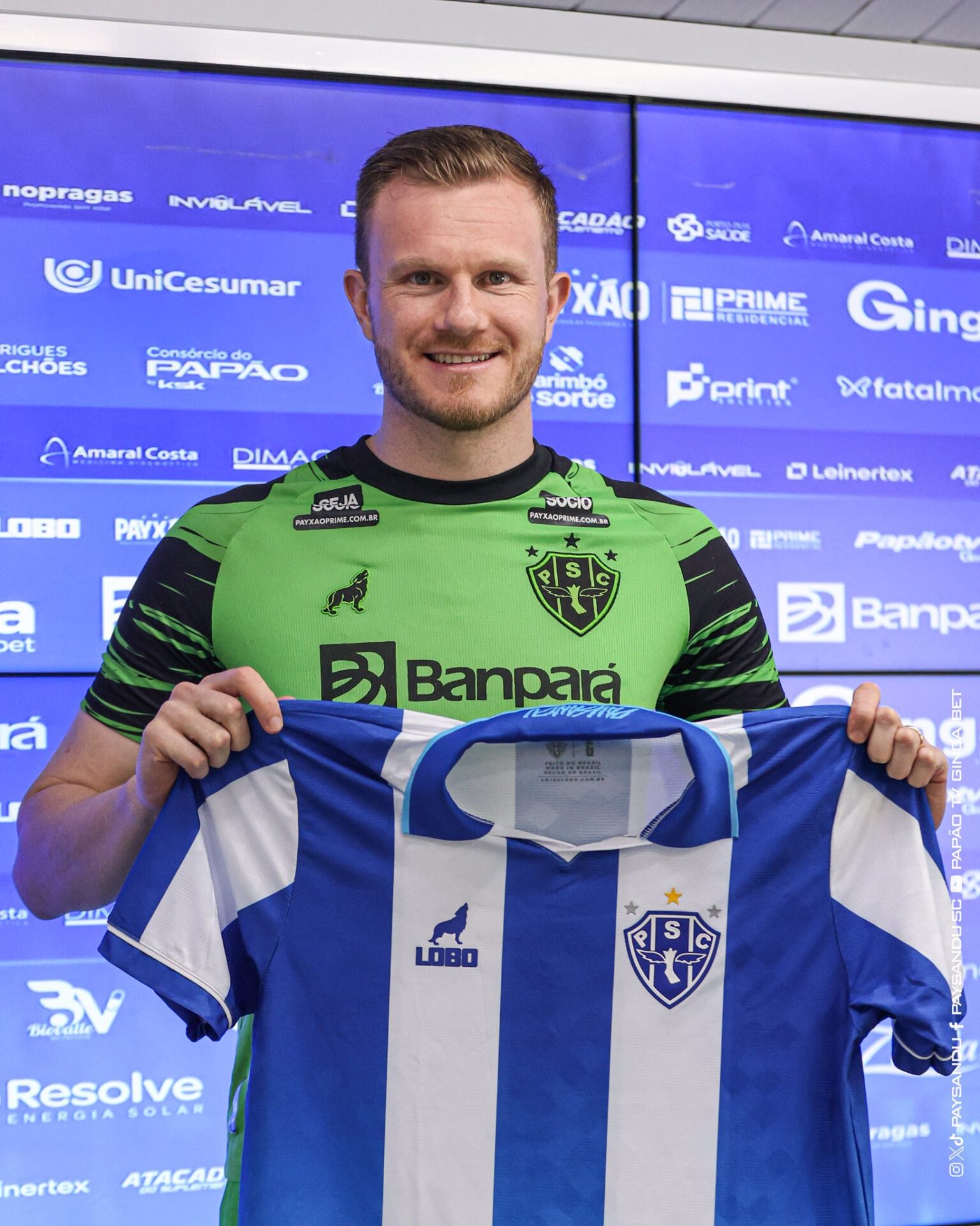 Apresentado, Jean Drosny elogia projeto do Paysandu e mira temporada 2026: “Teremos…”