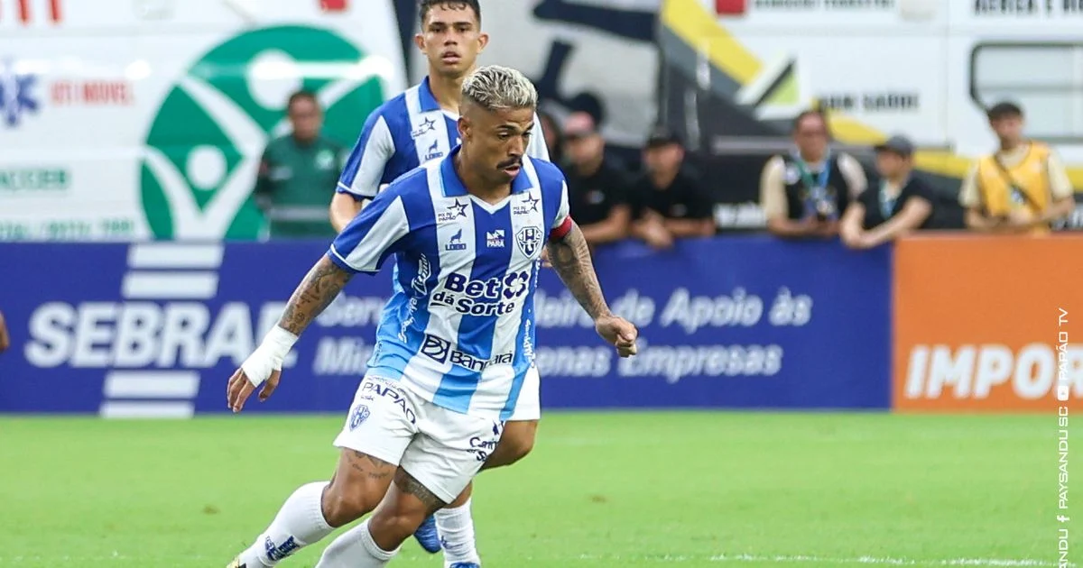 Paysandu x Brusque-SC: onde assistir, horário e prováveis escalações